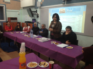 بالصور: مدرسة الثانوية الشاملة في يافا تستضيف عدداً من الأدباء والمفتشين 